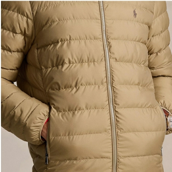 NWT Polo Ralph Lauren The Packable Jacket - Khaki (Tan) - Picture 6 of 16